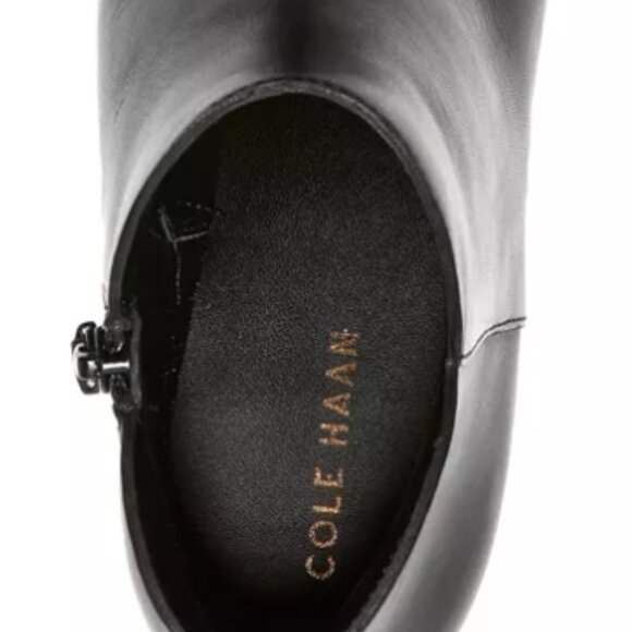 NWT New in Box black Cole Hannan Women's Elyse Bootie size 10 leather - Picture 4 of 5
